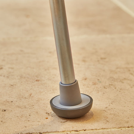 Close-up of a feature of NRS Duo Walking Trolley.