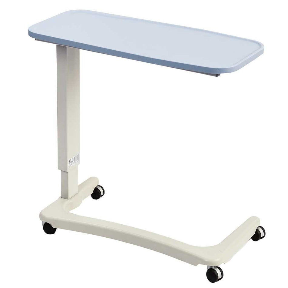 Image of NRS Easylift Wheelchair Table-Blue on a plain background.