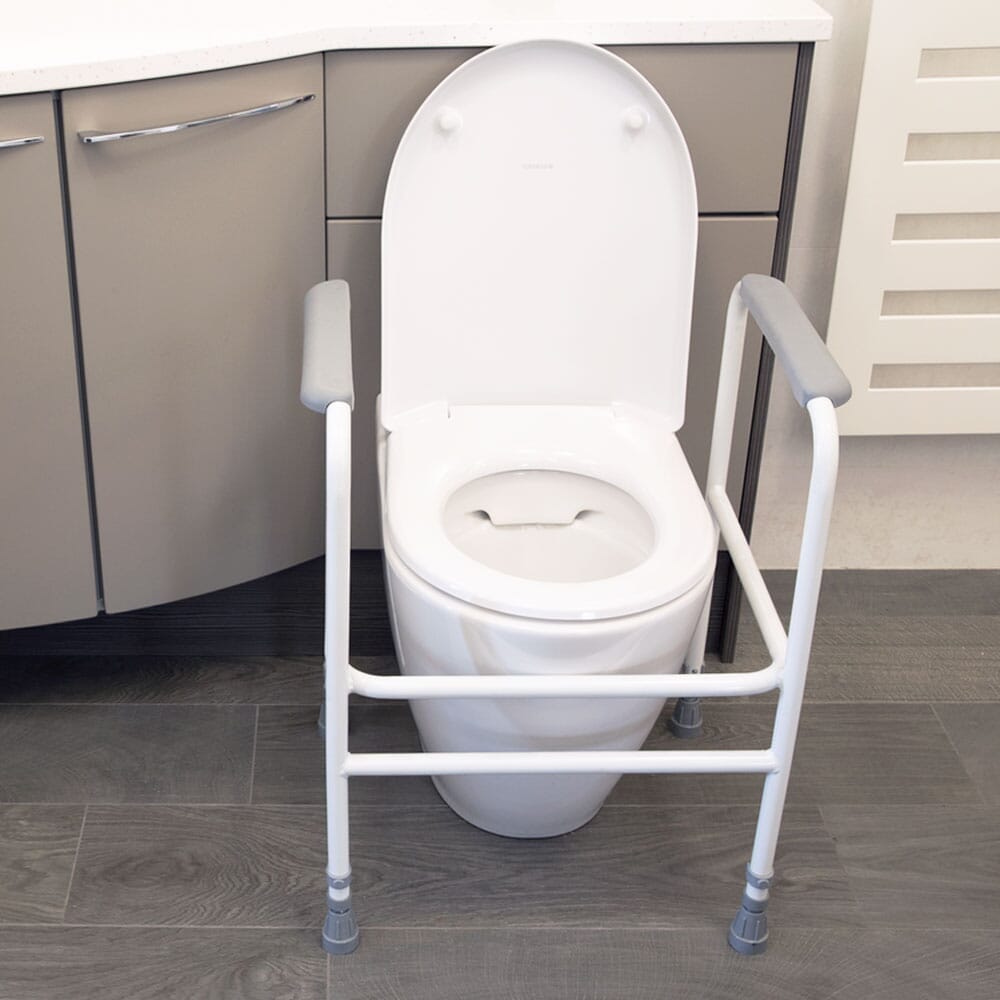 Image of NRS Economy Toilet Frame on a plain background.