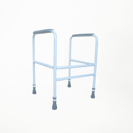 Close-up of a feature of NRS Economy Toilet Frame.