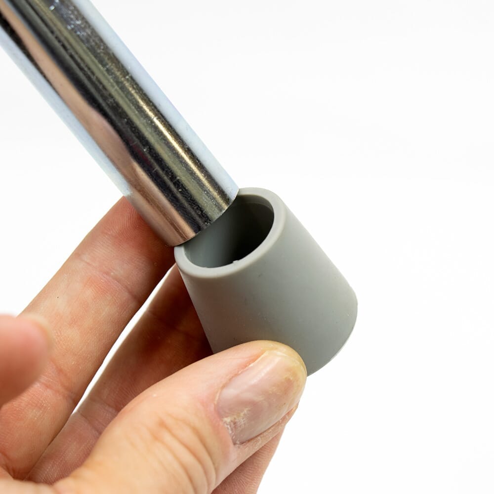 Close-up of a feature of NRS Economy Toilet Frame Spares Kit.