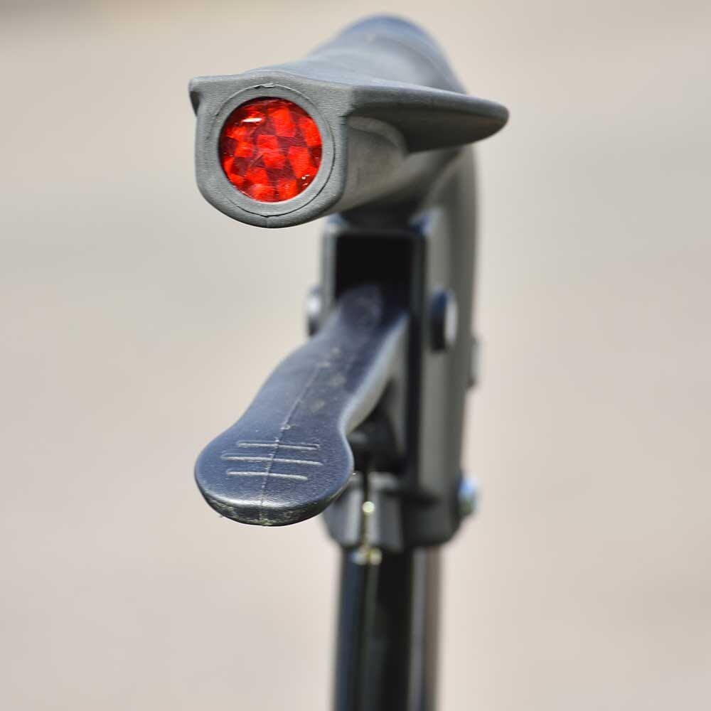 Close-up of the bag or basket attached to NRS Freestyle 3 Wheel Rollator rollator for carrying personal items.