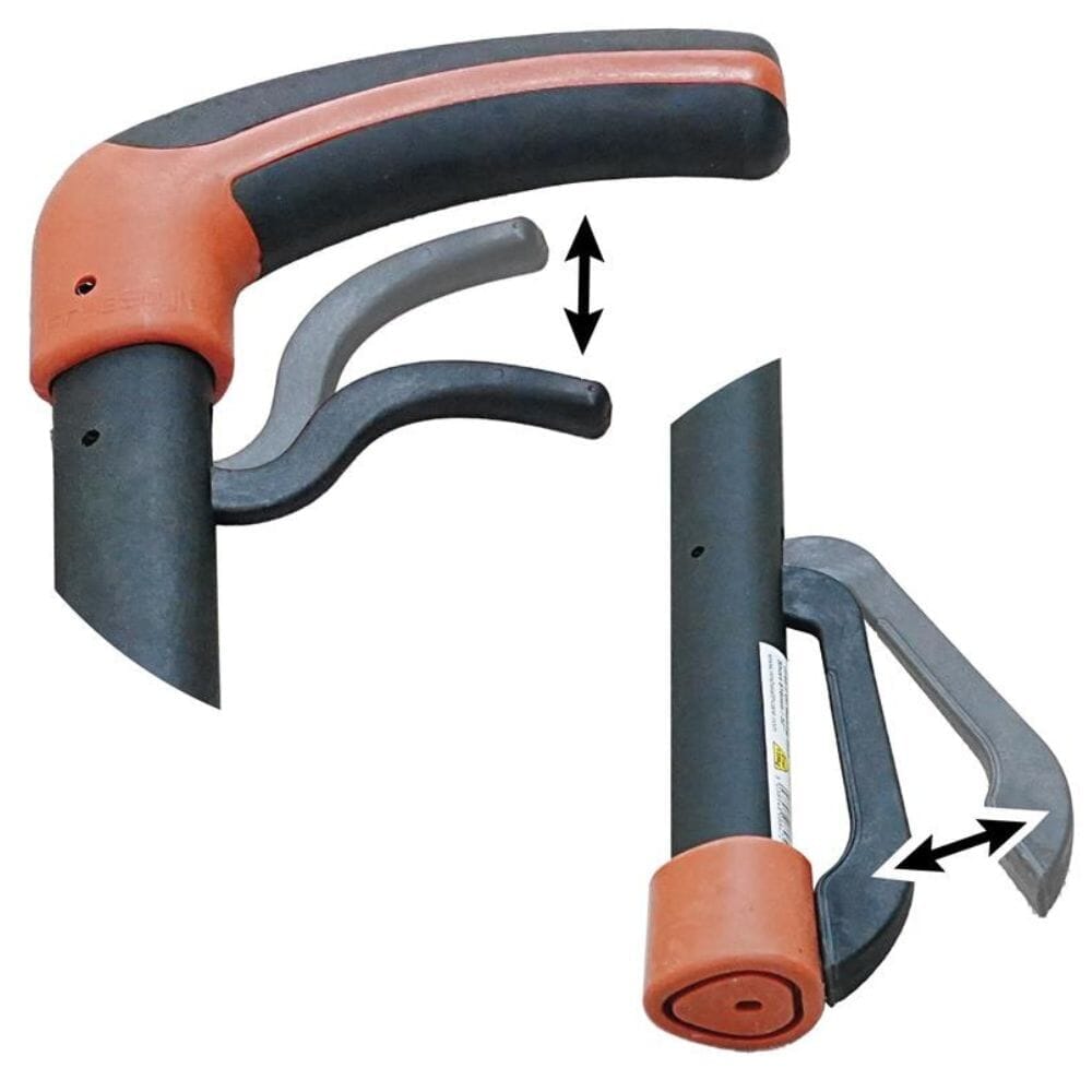 NRS Freestyle Grab and Go Walking Stick walking stick in use by a person, demonstrating balance and support.