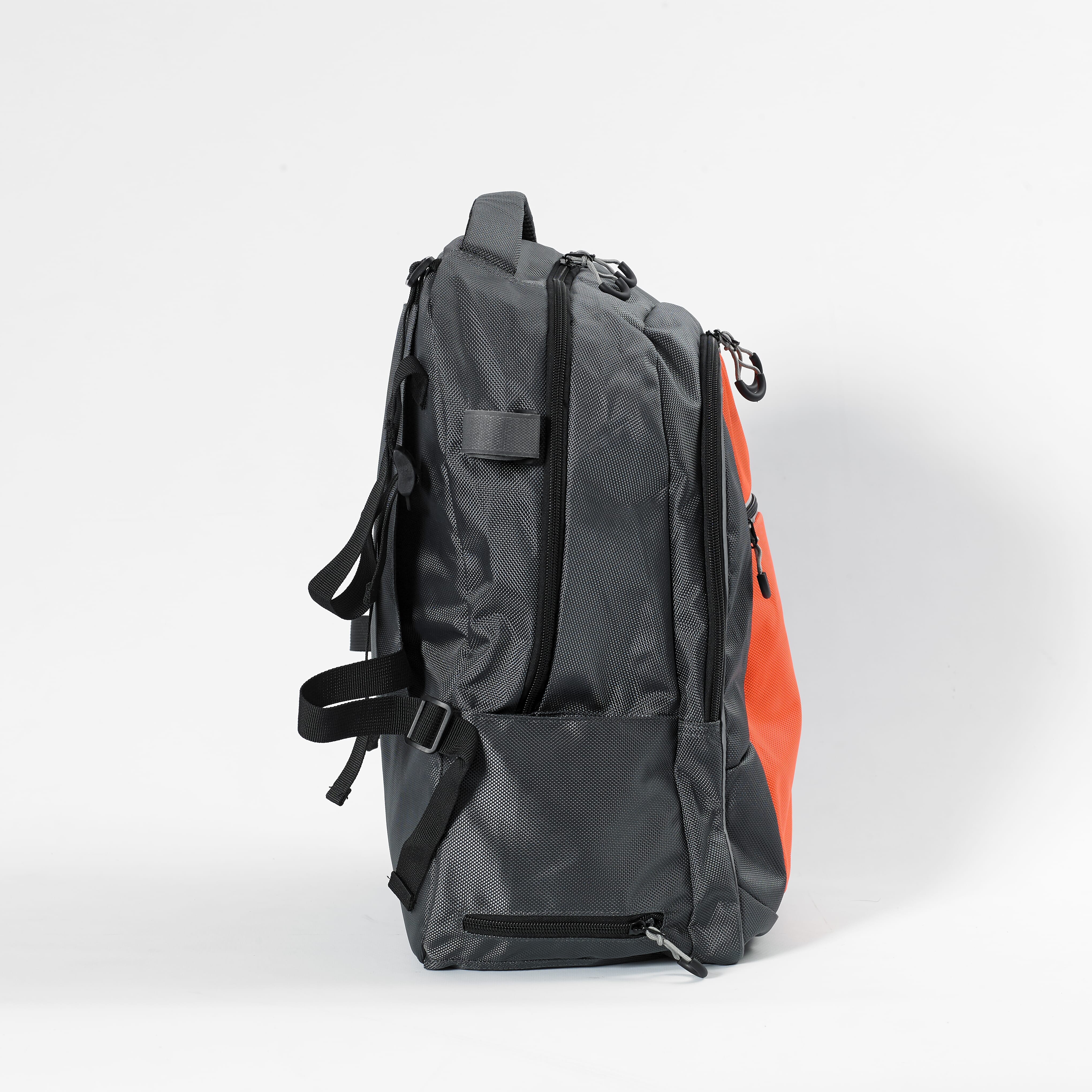 NRS Freestyle High Visibility Wheelchair Bag with the top open, showing the interior space for carrying personal belongings.