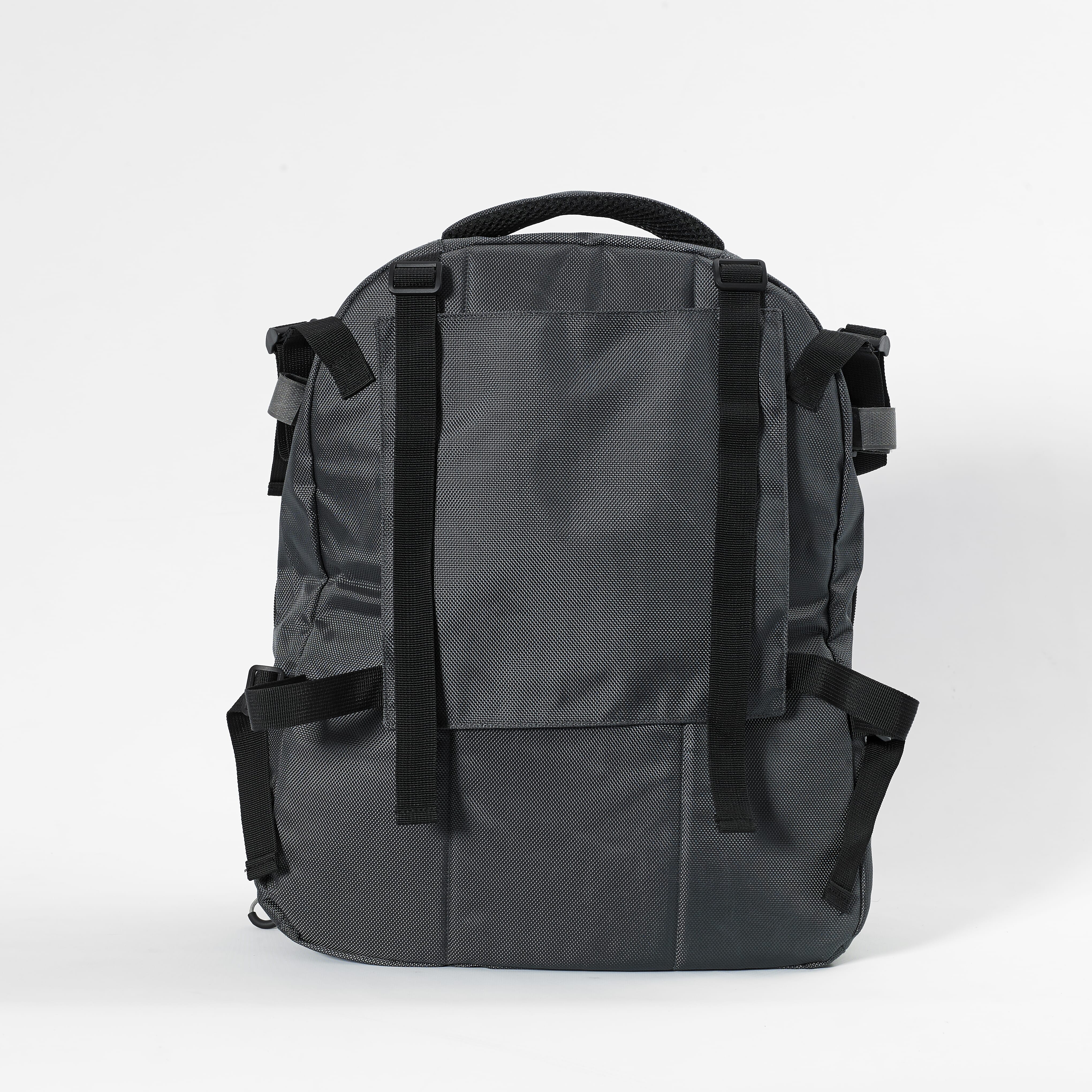 NRS Freestyle High Visibility Wheelchair Bag being carried by hand or over a shoulder, illustrating its lightweight design.