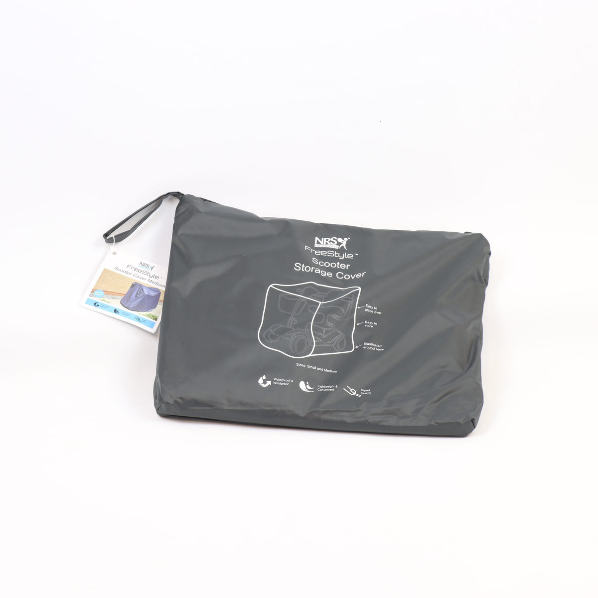 Lifestyle image of NRS Freestyle Mobility Scooter Storage Cover being used in a real-life setting.