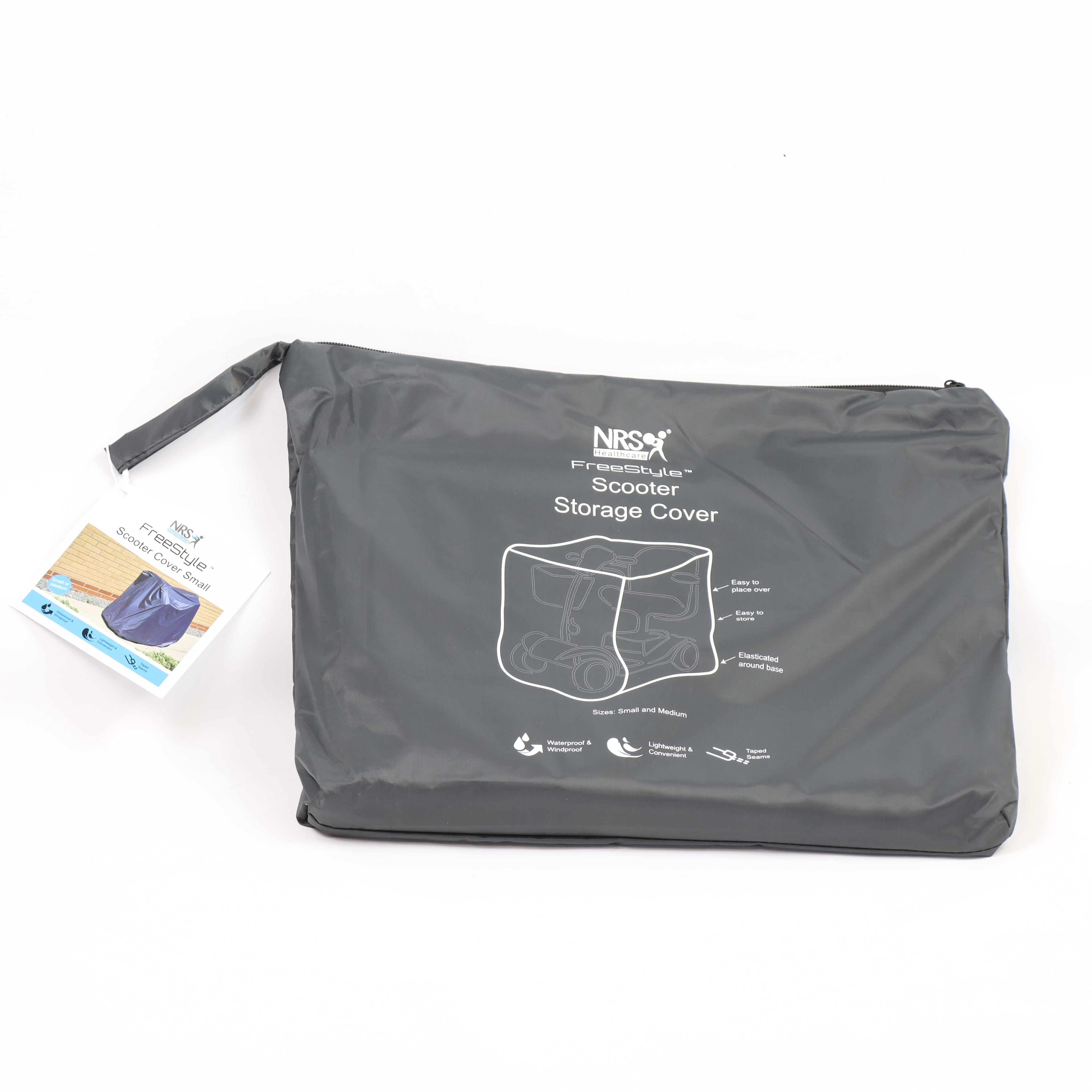 Lifestyle image of NRS Freestyle Mobility Scooter Storage Cover being used in a real-life setting.