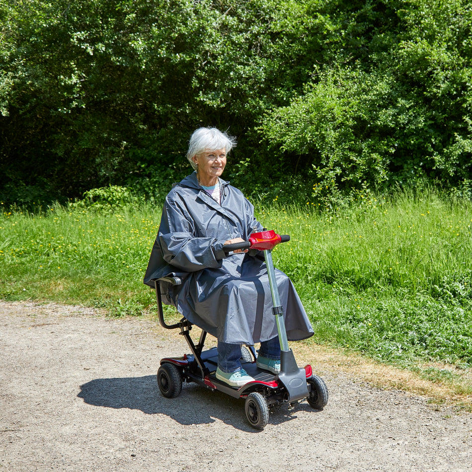 Image of NRS Freestyle Sleeved Mobility Scooter Poncho on a plain background.