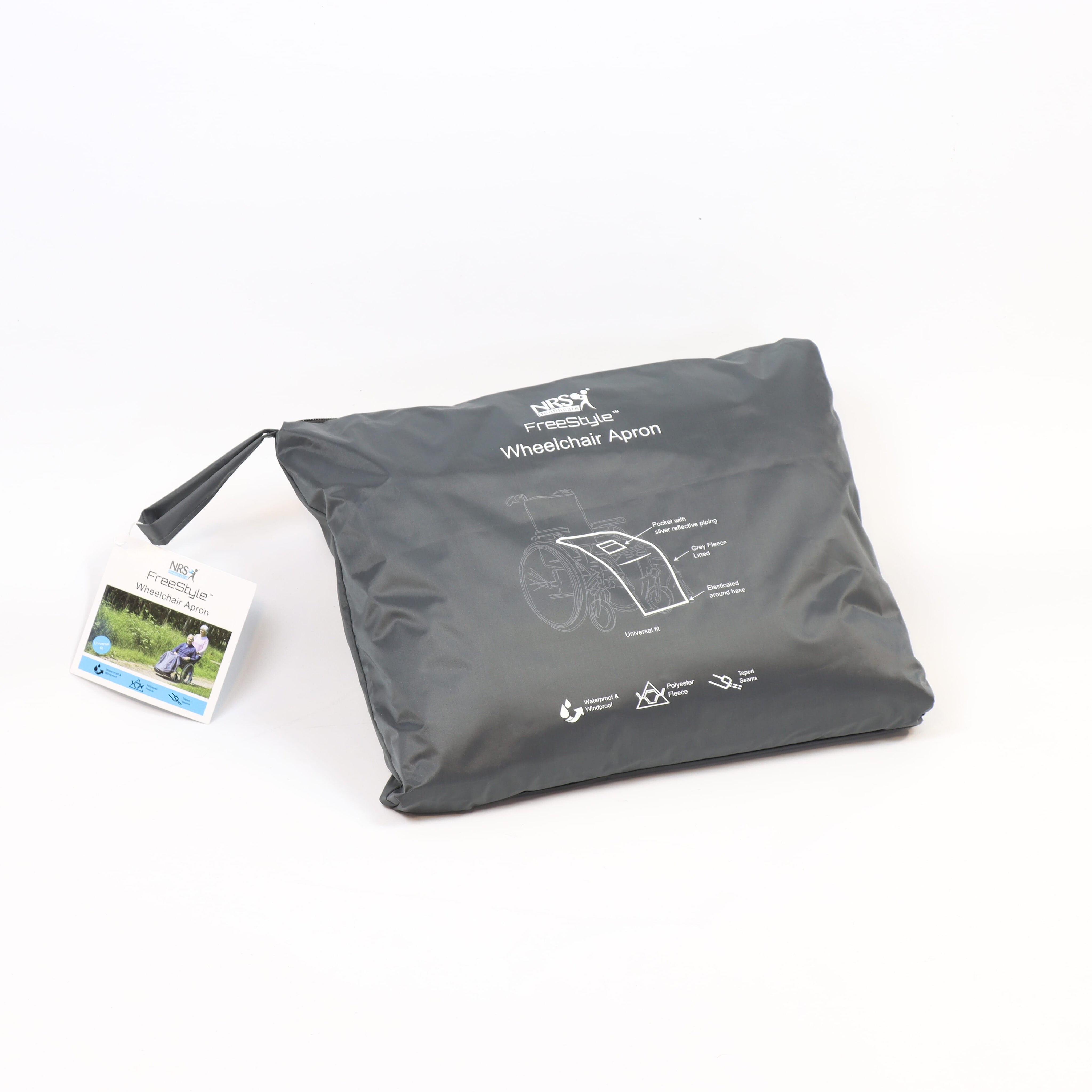 Lifestyle image of NRS Freestyle Wheelchair Apron being used in a real-life setting.