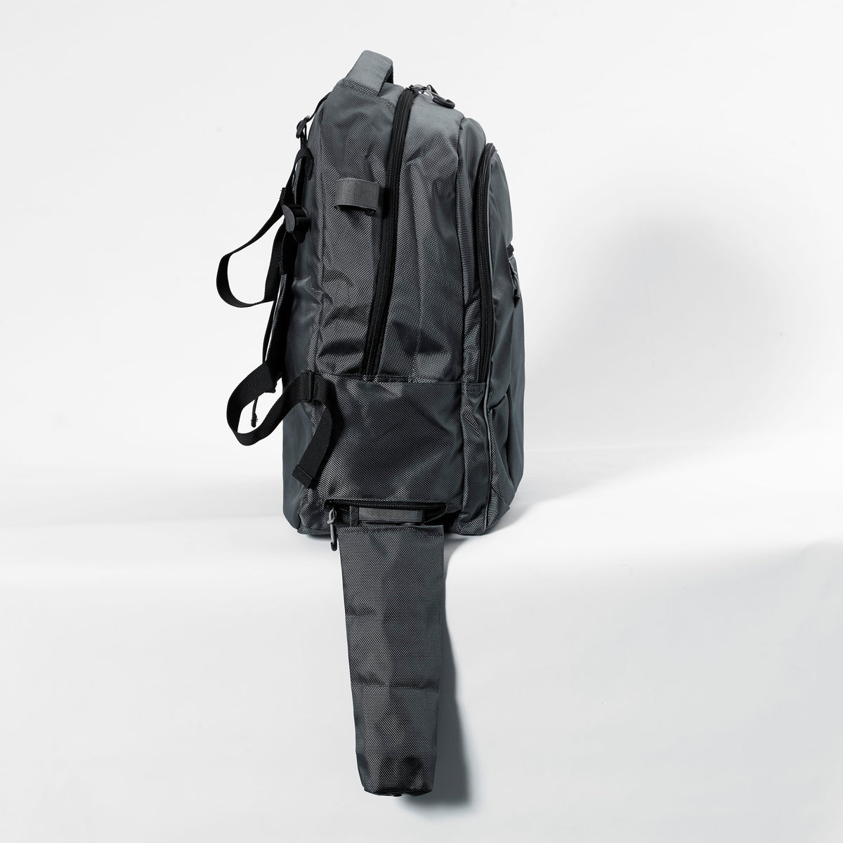 NRS Freestyle Wheelchair Crutch Bag: close-up of the arm cuff showing the open design to keep the crutch secure on your forearm.