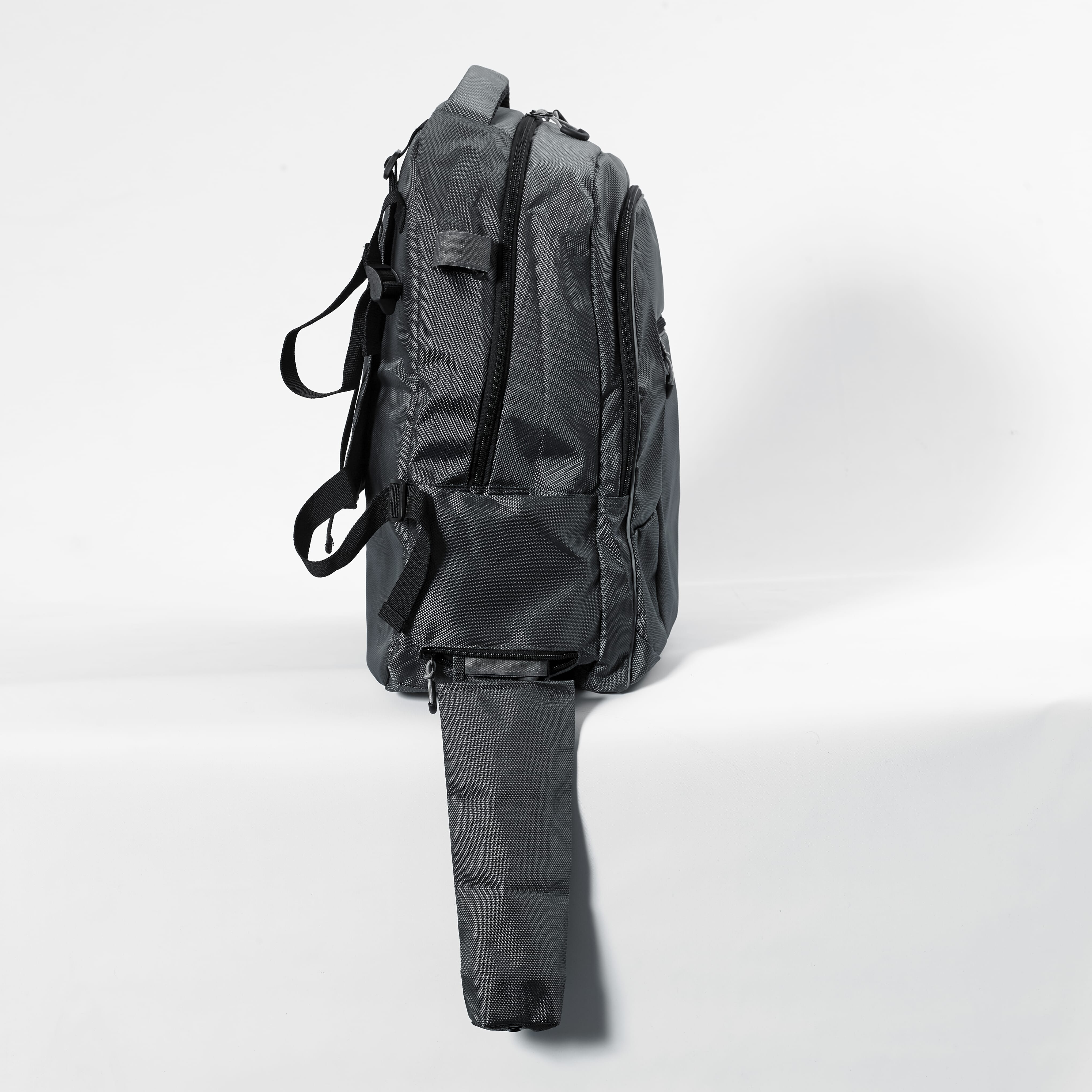 NRS Freestyle Wheelchair Crutch Bag: close-up of the arm cuff showing the open design to keep the crutch secure on your forearm.