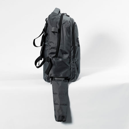 NRS Freestyle Wheelchair Crutch Bag: close-up of the arm cuff showing the open design to keep the crutch secure on your forearm.