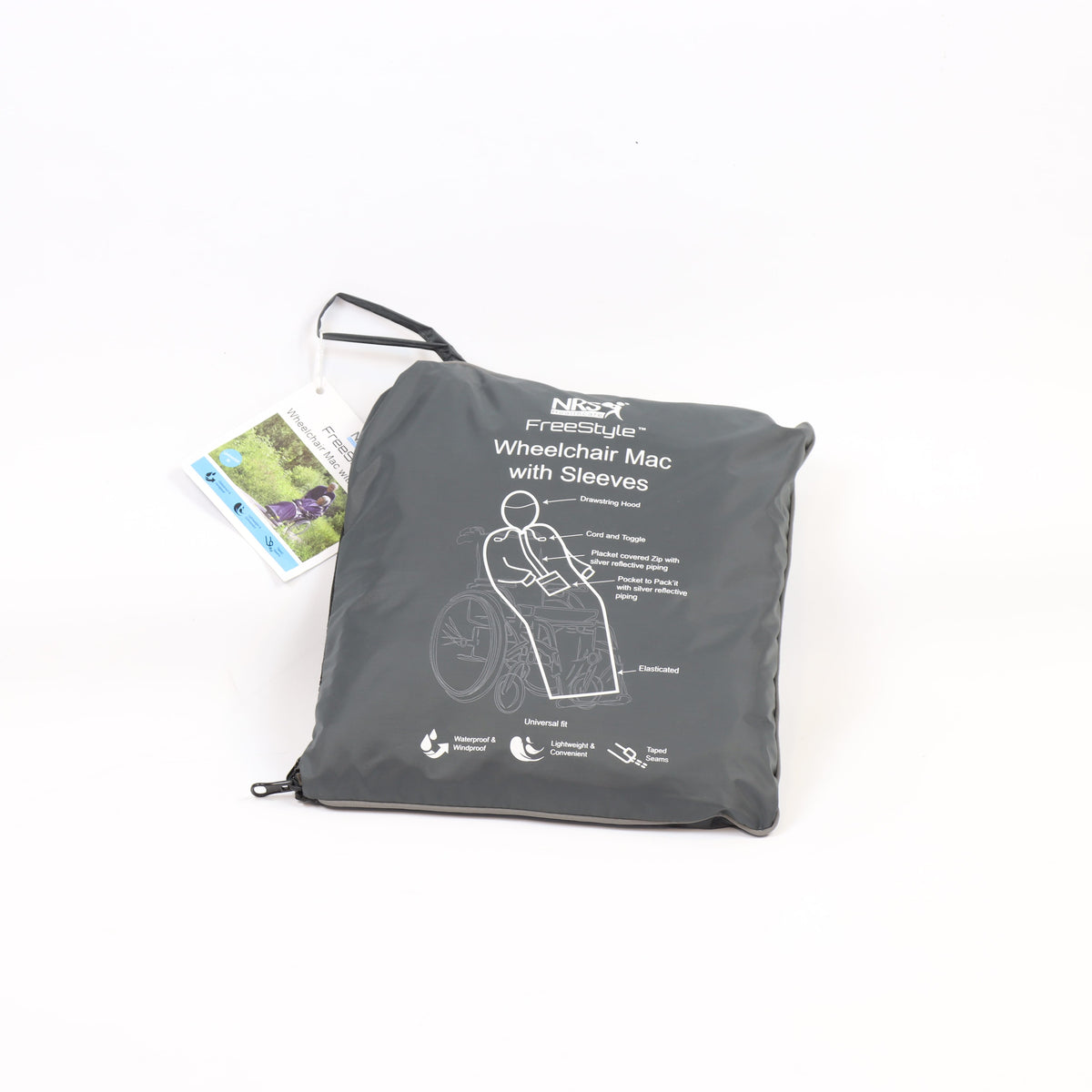 Alternative view of NRS Freestyle Wheelchair Mac, showing different angle or usage.