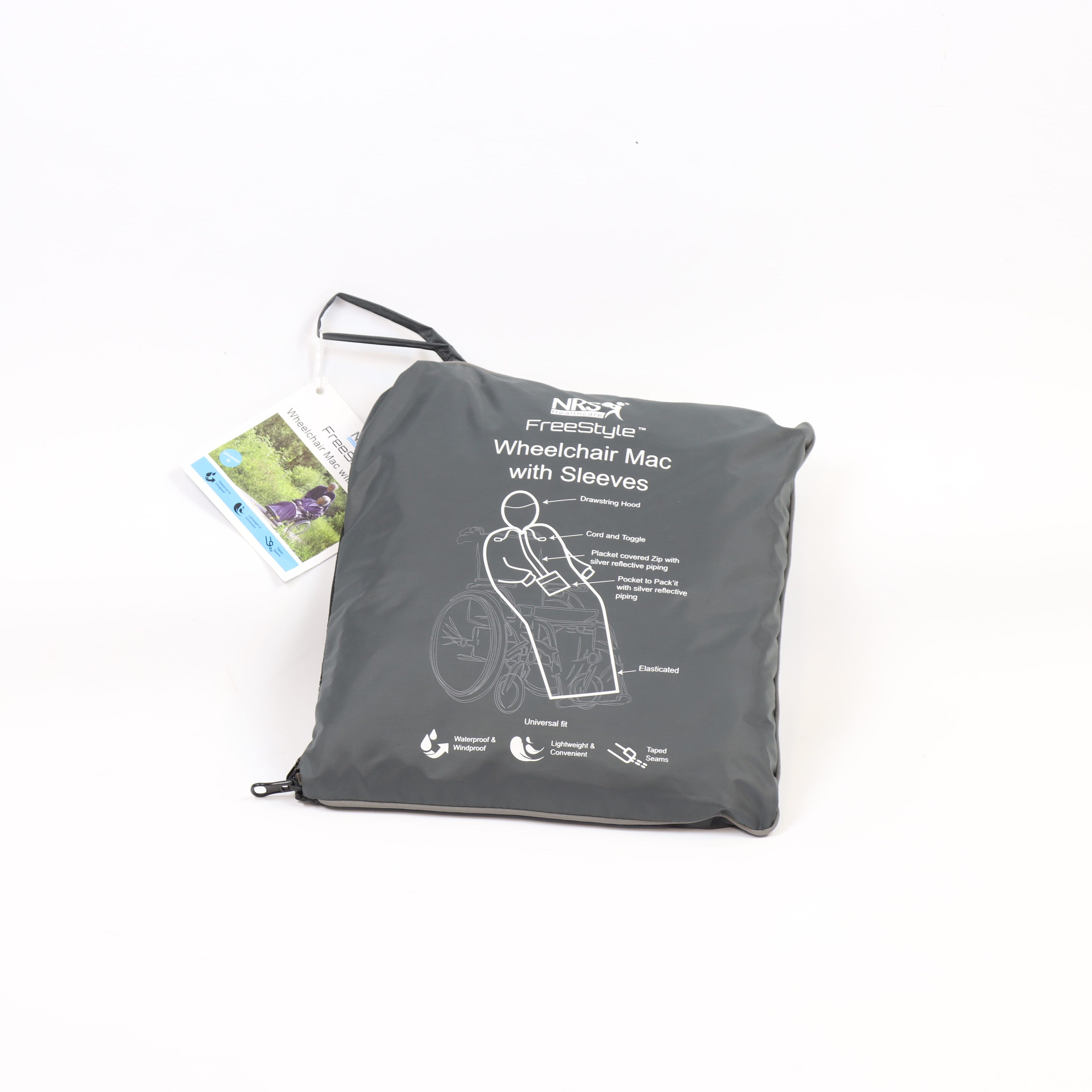 Alternative view of NRS Freestyle Wheelchair Mac, showing different angle or usage.