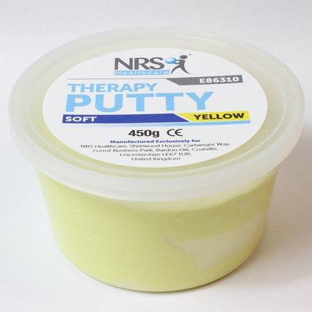 Close-up of a feature of NRS Hand Exercise Putty.