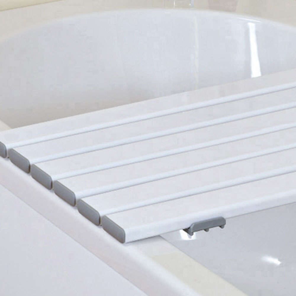 Close-up of the textured, slip-resistant surface or drainage holes on NRS Heavy Duty Slatted Shower Board bath board.