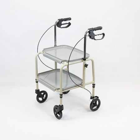 Close-up of a feature of NRS Home Helper Braked Trolley.