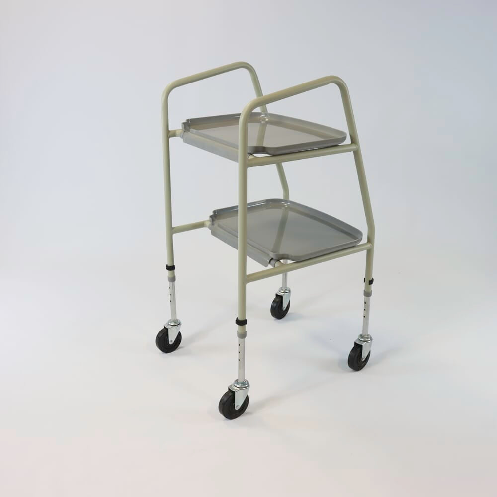 Lifestyle image of NRS Home Helper Wheeled Trolley being used in a real-life setting.
