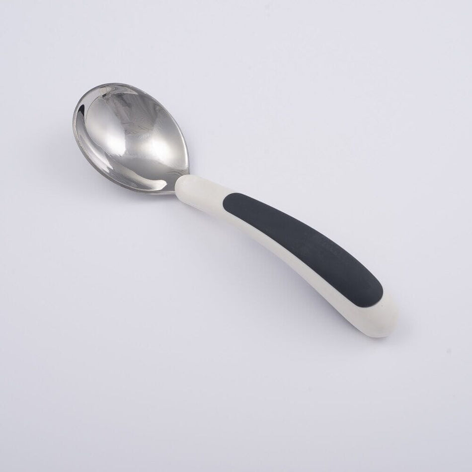 Alternative view of NRS Kura Care Adult Soup Spoon, showing different angle or usage.