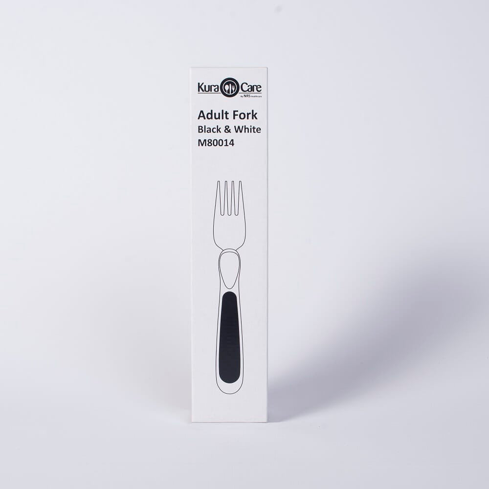 Close-up of a feature of NRS Kura Care Fork.