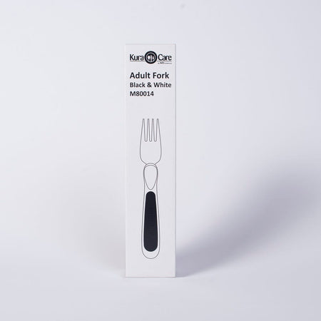 Close-up of a feature of NRS Kura Care Fork.