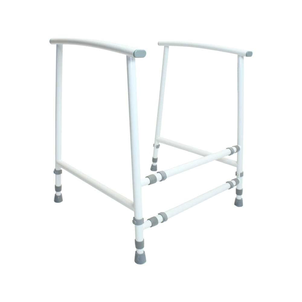 Image of NRS Nuvo Adult Toilet Frame on a plain background.