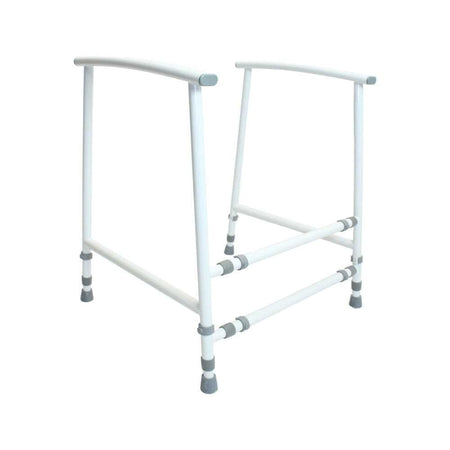 Image of NRS Nuvo Adult Toilet Frame on a plain background.