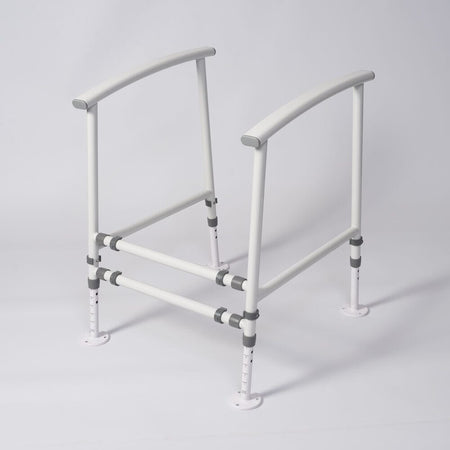 Image of NRS Nuvo Toilet Frame-Floor Fixing Kit on a plain background.