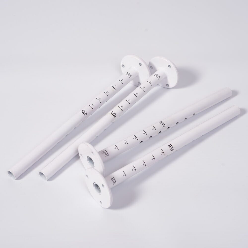 Close-up of a feature of NRS Nuvo Toilet Frame-Floor Fixing Kit.