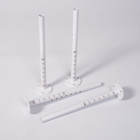 Diagram or packaging of NRS Nuvo Toilet Frame-Floor Fixing Kit highlighting dimensions or features.