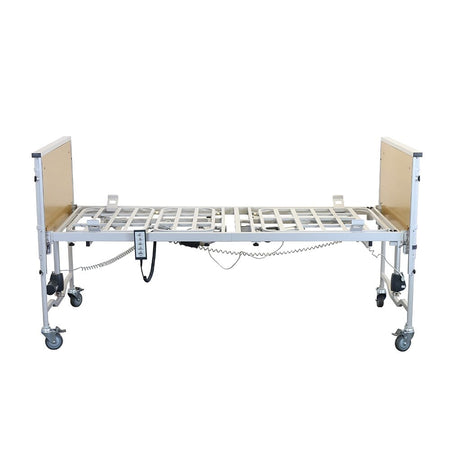 Close-up of a feature of NRS Profiling Bed.