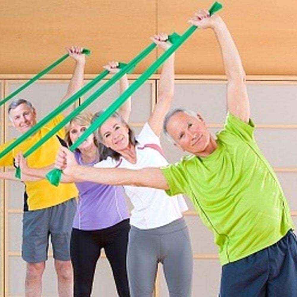 Close-up of a feature of NRS Rehaband Resistance Band 45 72m-150ft.