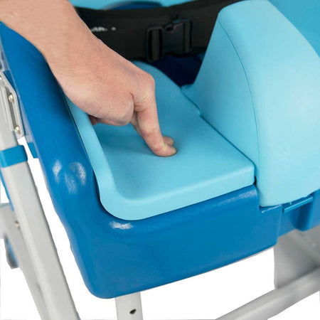 Lifestyle image of NRS Seahorse Plus Seat Back Liner being used in a real-life setting.