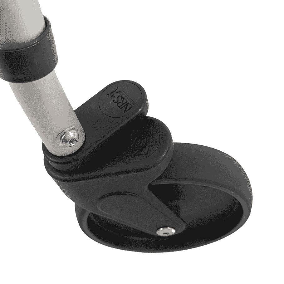Image of NRS Walk Safe Castor Assembly Spare on a plain background.