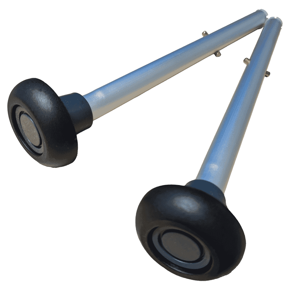 Alternative view of NRS Walk Safe Rear Leg Slider Spares, showing different angle or usage.