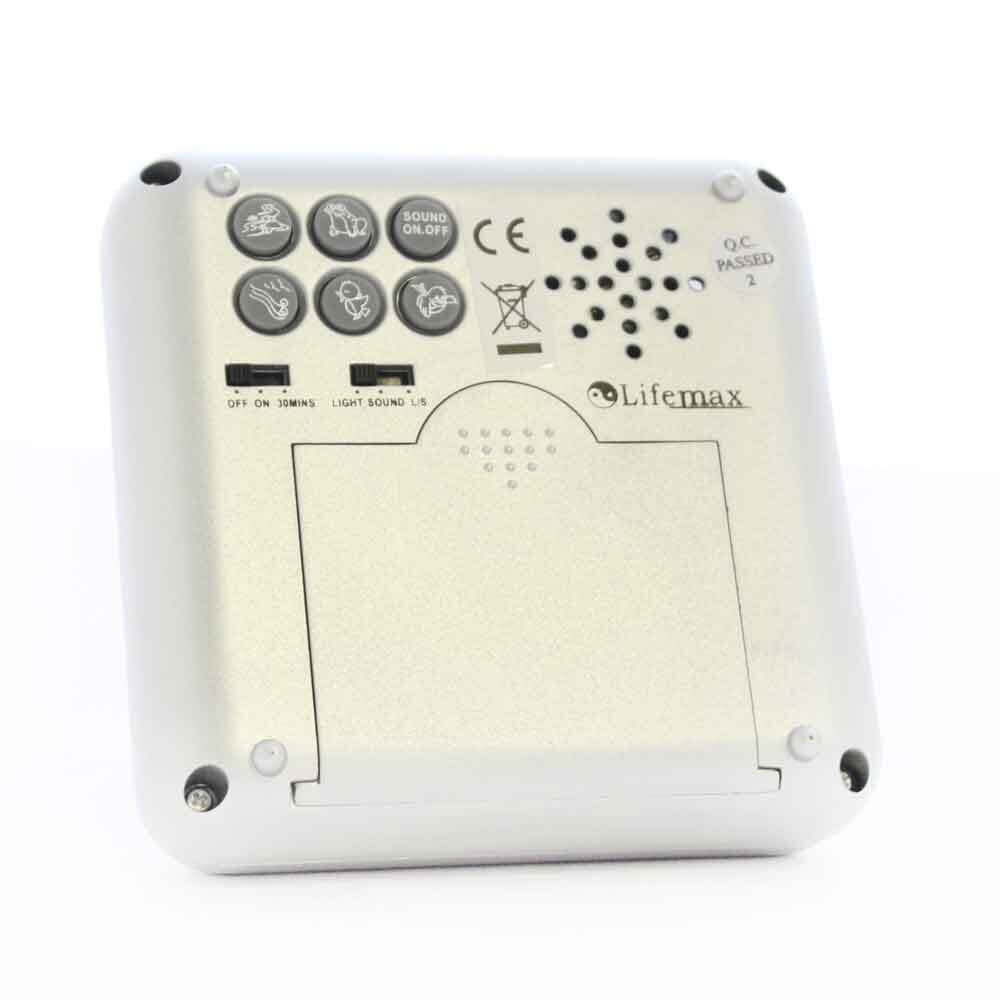 Close-up of a feature of Nature Sound Pyramid.