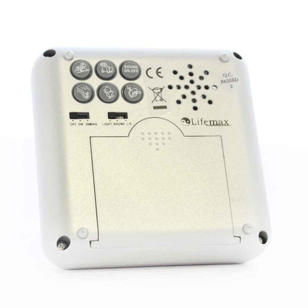 Close-up of a feature of Nature Sound Pyramid.