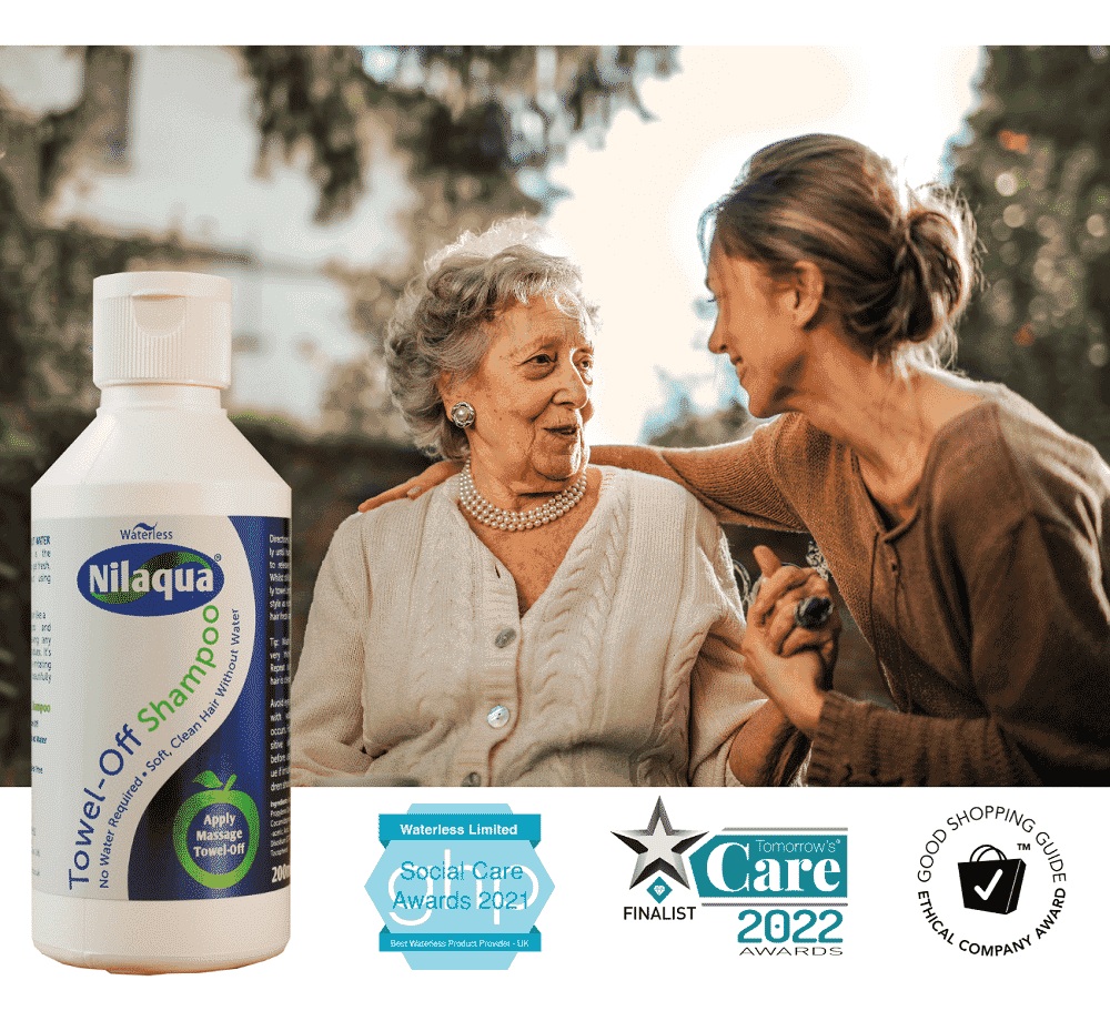 Alternative view of Nilaqua Towel Off Shampoo, showing different angle or usage.