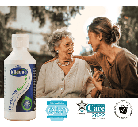 Alternative view of Nilaqua Towel Off Shampoo, showing different angle or usage.