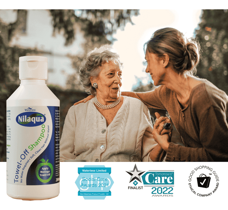 Alternative view of Nilaqua Towel Off Shampoo, showing different angle or usage.