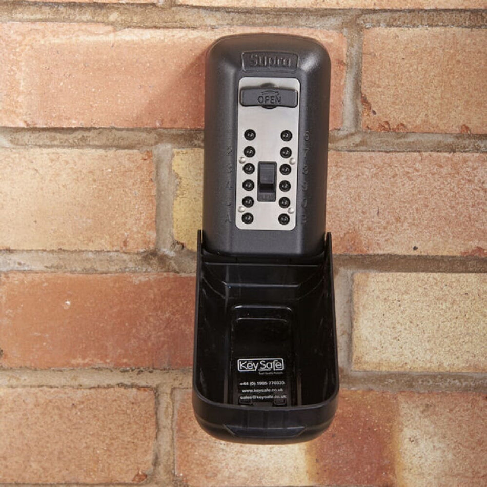 Alternative view of P500 Key Safe, showing different angle or usage.