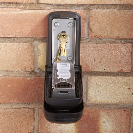 Close-up of a feature of P500 Key Safe.