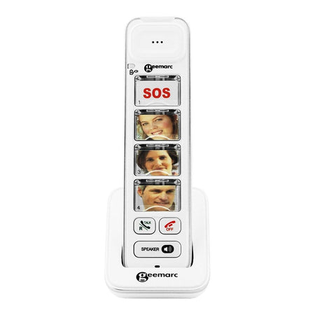 Alternative view of PhotoDECT 295 Additional Handset, showing different angle or usage.