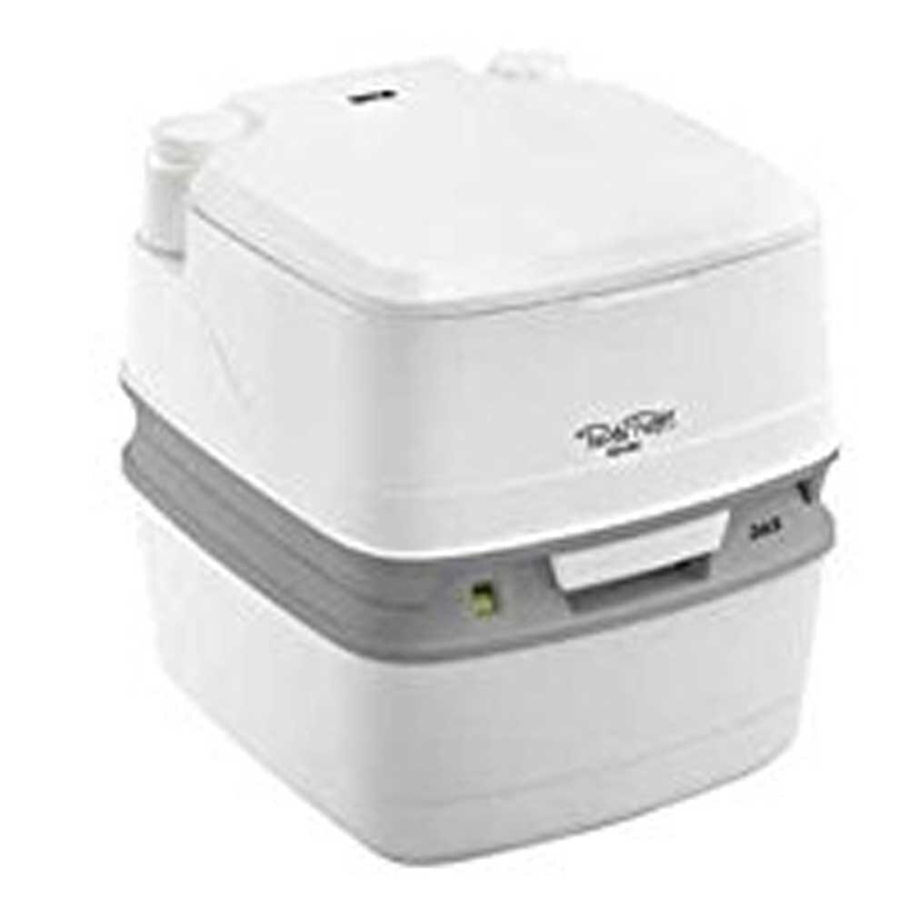 Alternative view of Porta Potti Qube 365 Chemical Portable Toilet, showing different angle or usage.