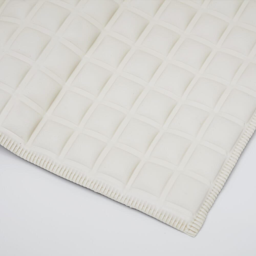 Close-up of a feature of Pressure Relieving Bath Mat.