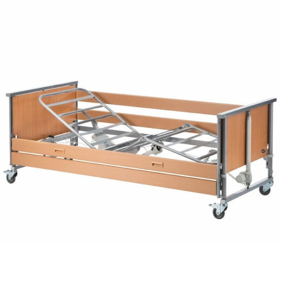 Image of Profiling Bed with Medium Risk Pressure Mattress on a plain background.