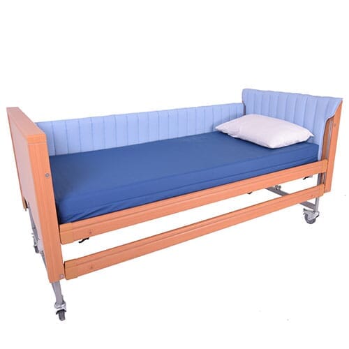 Alternative view of Quilted Bed Cot Bumpers, showing different angle or usage.