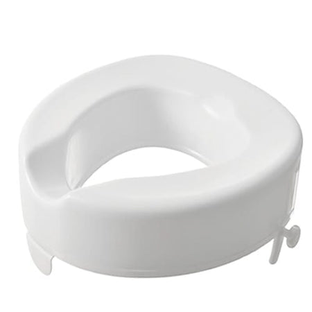 Image of Raised Toilet Seat on a plain background.