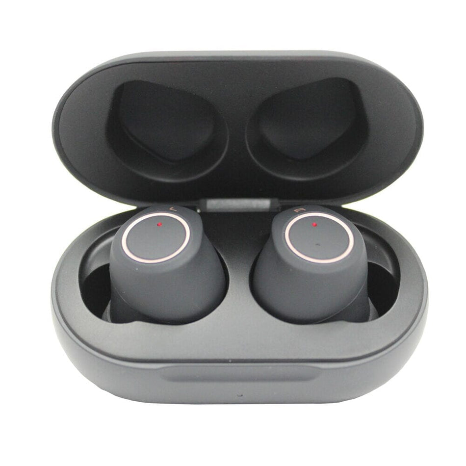 Image of Rechargeable Hearing Amplification System on a plain background.