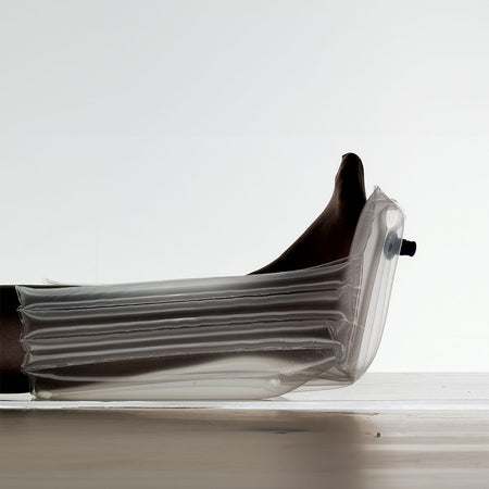 Alternative view of Repose Boot-Pair and Pump, showing different angle or usage.